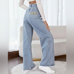 SHEIN wide leg pants